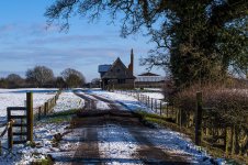 3 Snow shoot outside Stixwould track to farm on Woodhall road 23-1-2019 midday.jpg