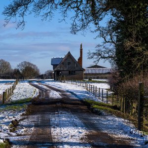 3 Snow shoot outside Stixwould track to farm on Woodhall road 23-1-2019 midday.jpg