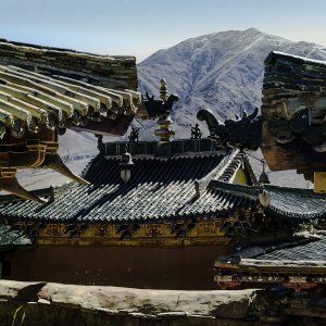 Tibetan Monestry Roofs.jpg